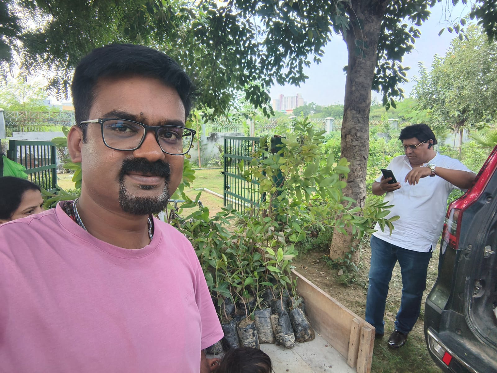 Plantation drive-Sri Sri Foundation 100 Fruiting Trees