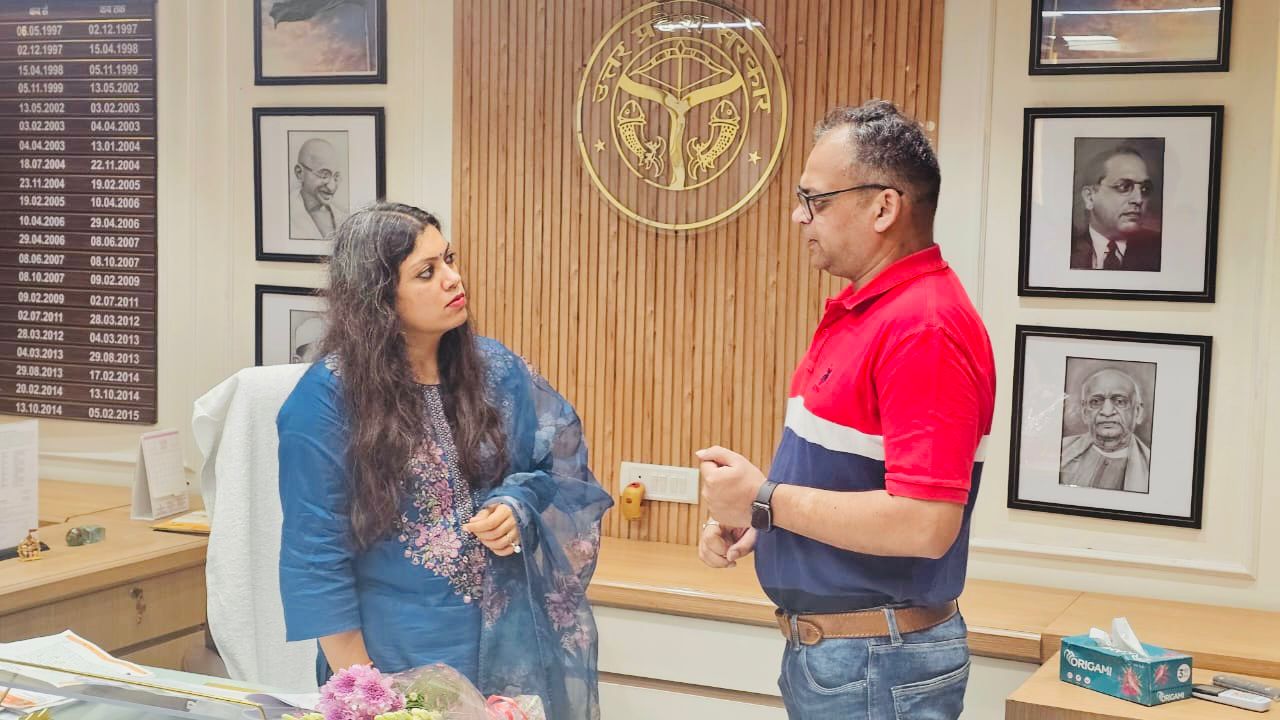 Meeting with District Magistrate