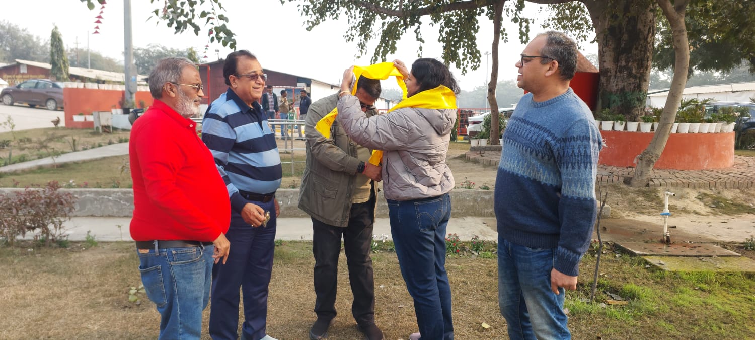 Visit to Noida's cow shelter at sector 14B