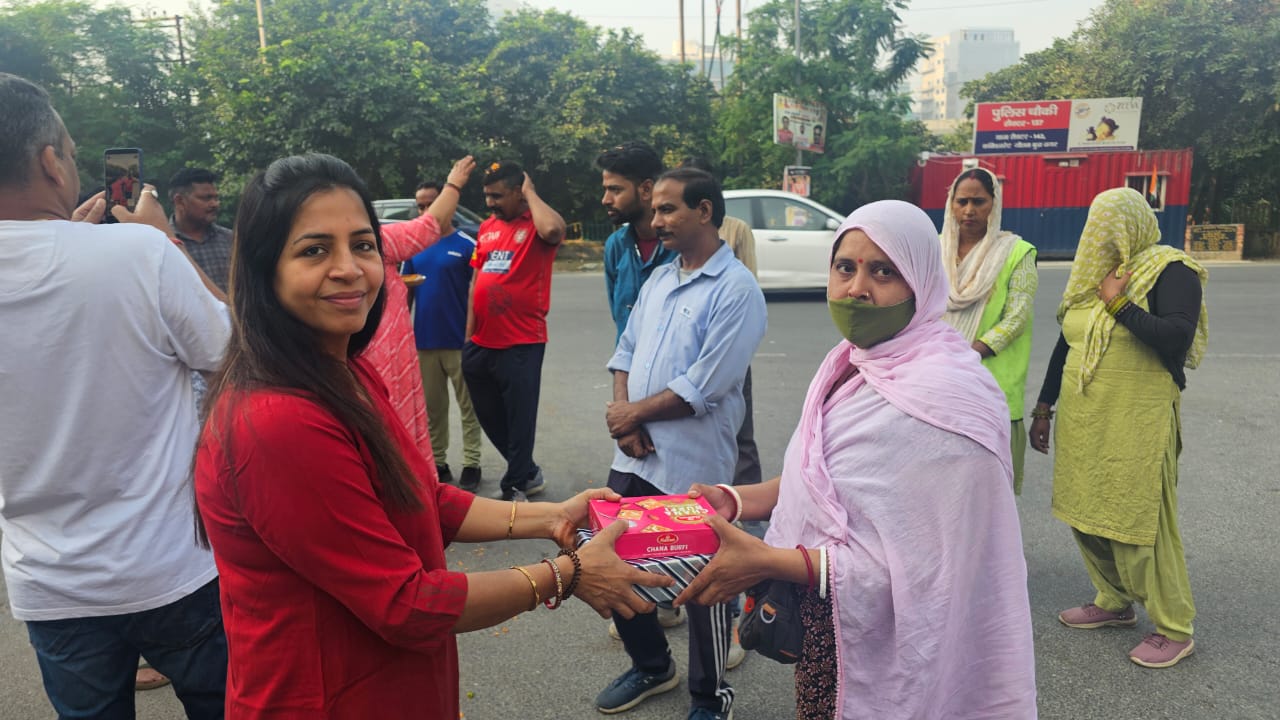 Gifts to our sector cleaning staff