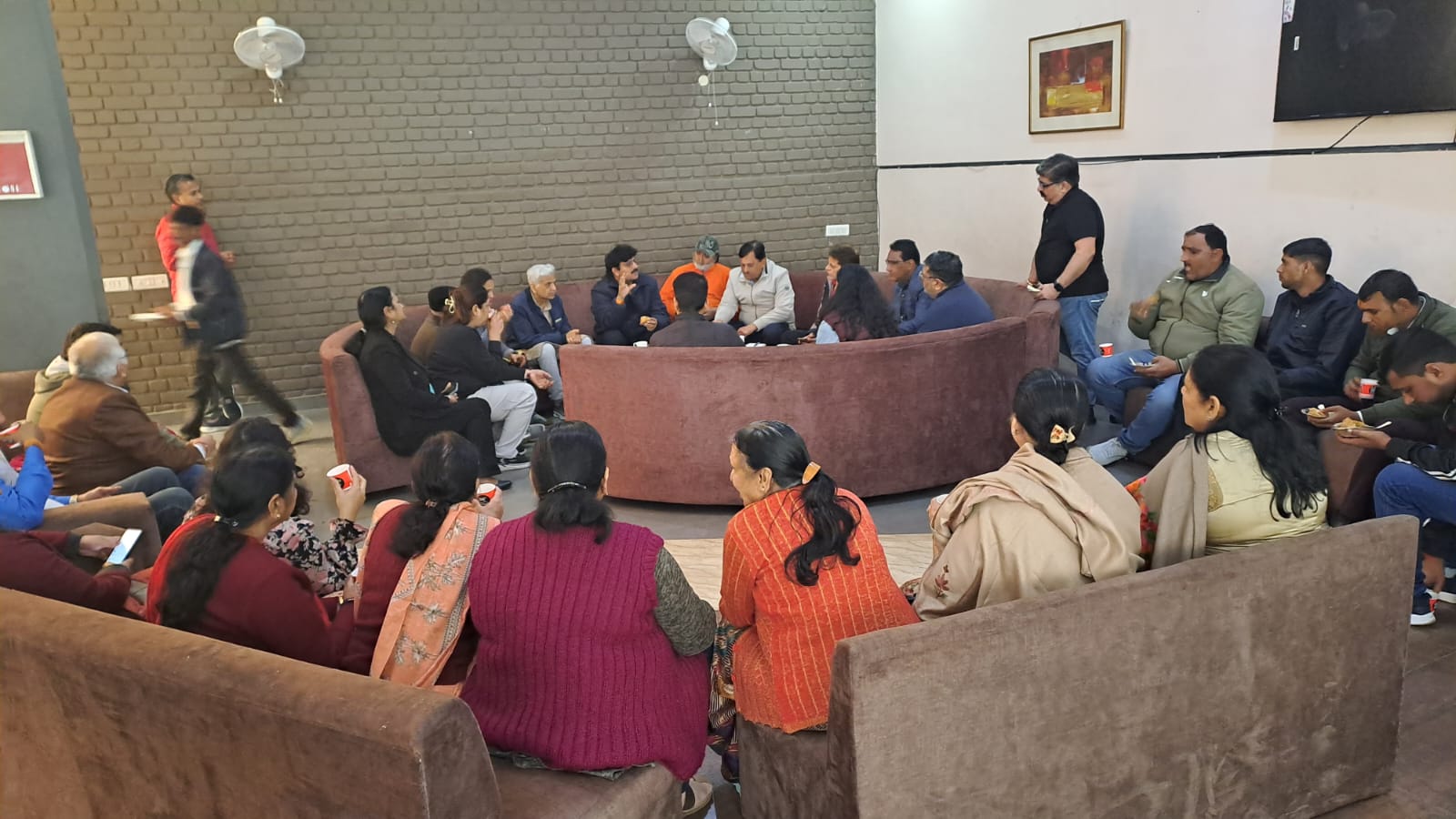 OSD Noida Authority Shri Indu Prakash visit