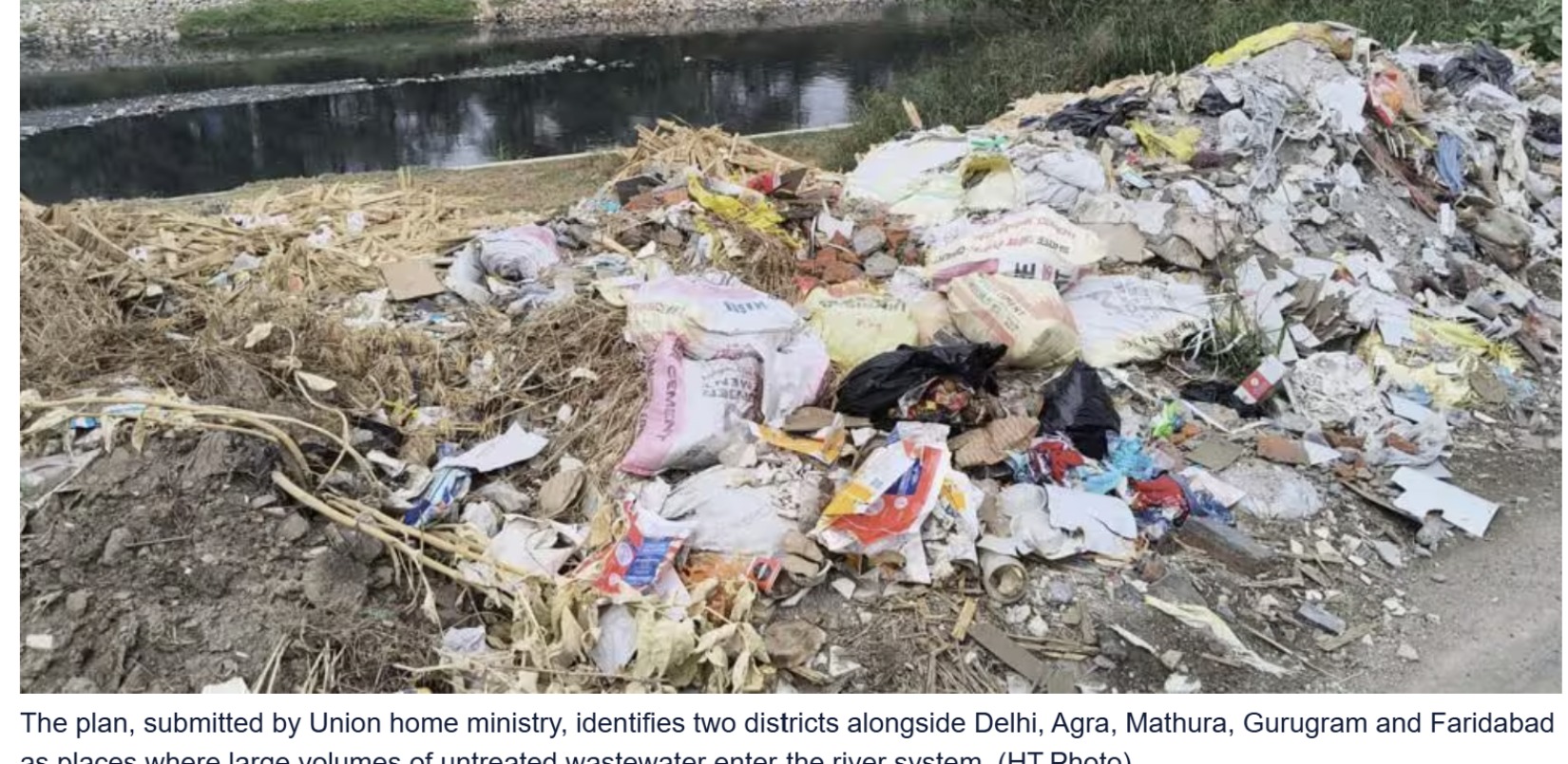 Centre’s Yamuna plan calls for action on sewage in Gautam Budh Nagar, Ghaziabad