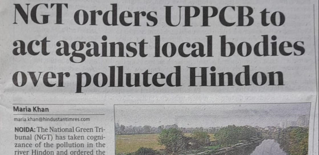 NGT orders UPPCB to act against local bodies over polluted Hindon