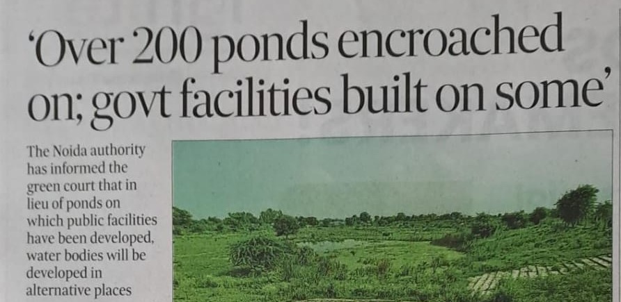 Over 200 ponds encroached on; govt facilities built on some