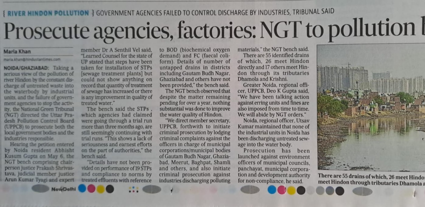 Prosecute agencies, factories: NGT to pollution board