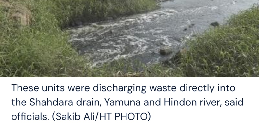 Pollution board to check illegal units near Yamuna, Hindon