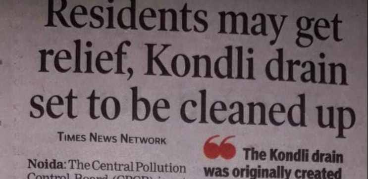 Residents may get relief, Kondli drain set to be cleaned up