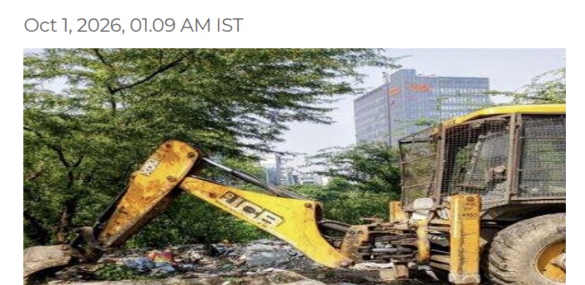 Noida starts trash clean-up off Kondli drain after call for a fine