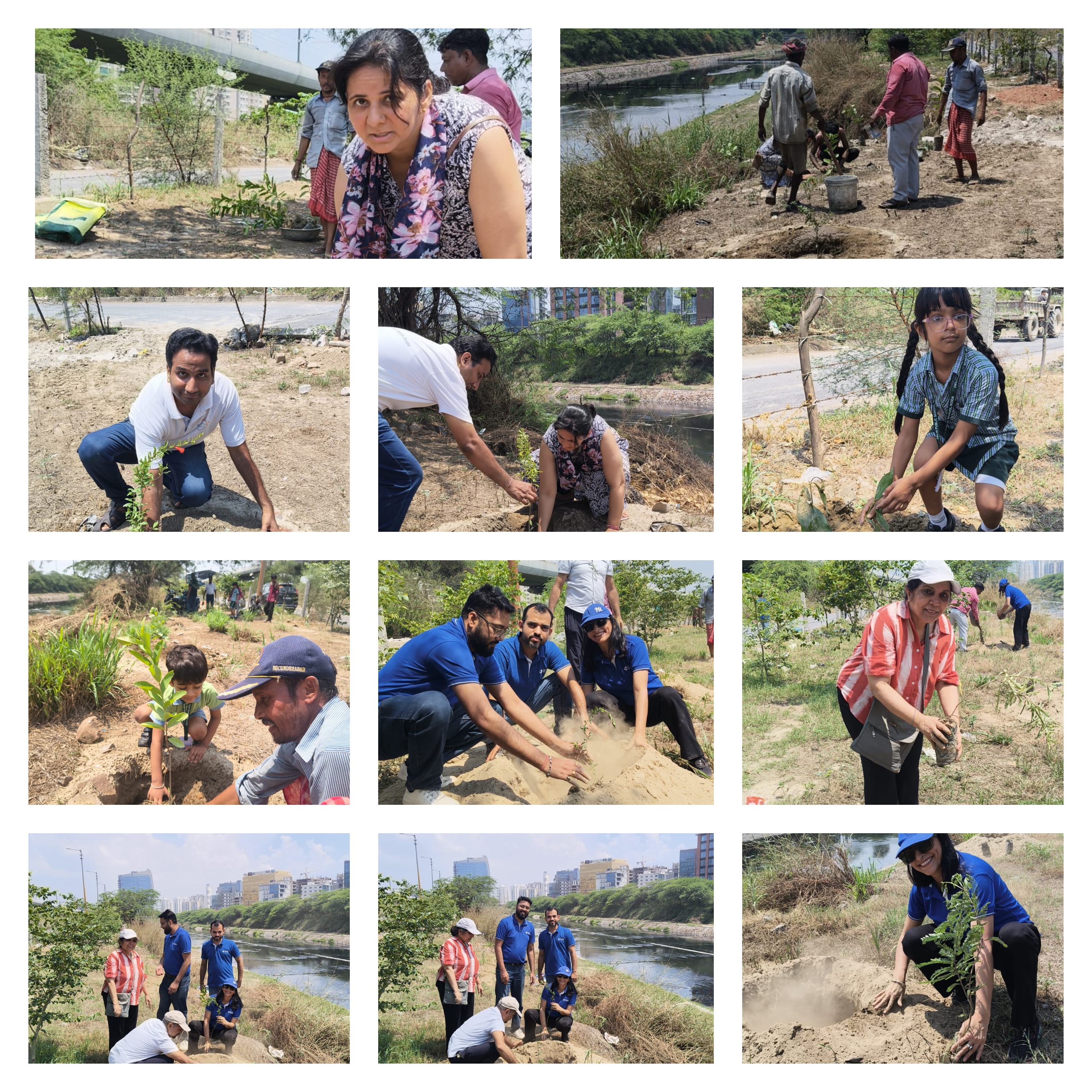 Transforming the Kondli Storm Water Drain: A Community's Mission to Restore Nature